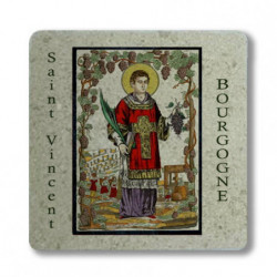 Stone coaster "Saint-Vincent Bourgogne" | Autrement Bourgogne