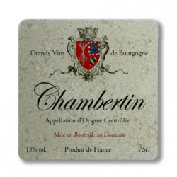 Stone coaster "Chambertin"...