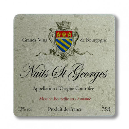 Stone coaster "Nuits-Saint-Georges" | Autrement Bourgogne