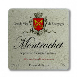 Stone coaster "Montrachet" | Autrement Bourgogne