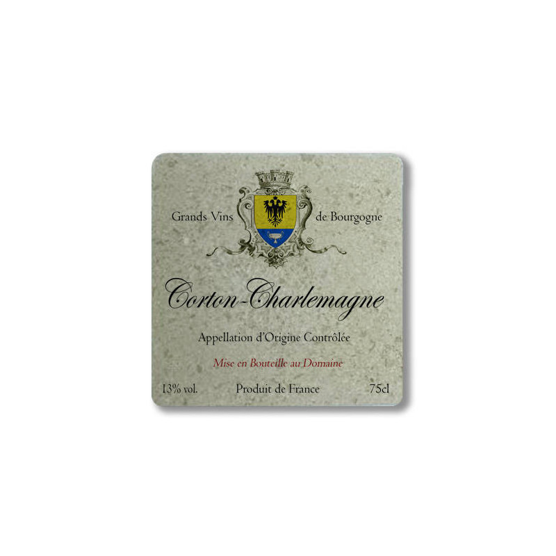 Stone coaster "Corton-Charlemagne" | Autrement Bourgogne