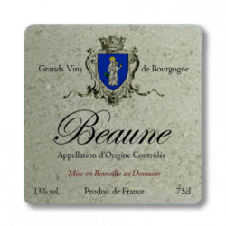 "Beaune", coaster or bottle...