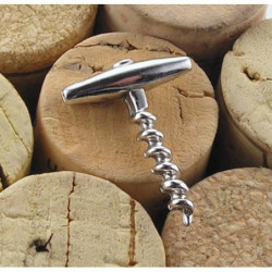 Solid silver Corkscrew Pins