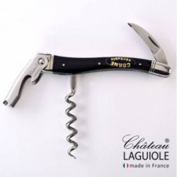 Black Horn Château Laguiole Corkscrew| Orcel Et Romieu X Laguiole