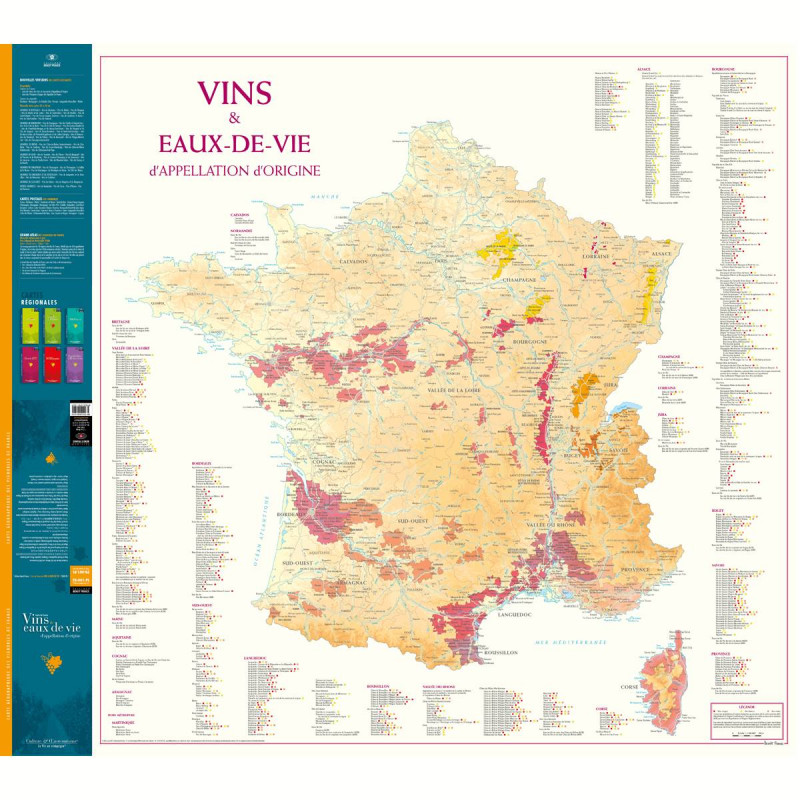 Vignoble de France - Liste des vignobles français 
