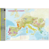 Wine list 88x66 cm "Vineyards of Europe" | Benoît France