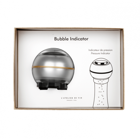 Bubble Indicator®: Bubble indicator stopper for champagne and sparkling wines | L'Atelier du Vin