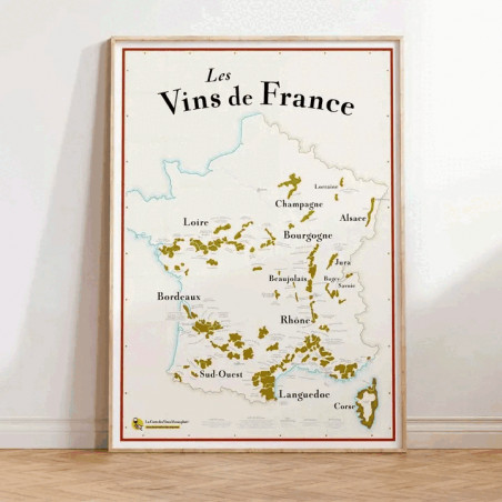 Poster – La Carte des Vins s'il vous plaît