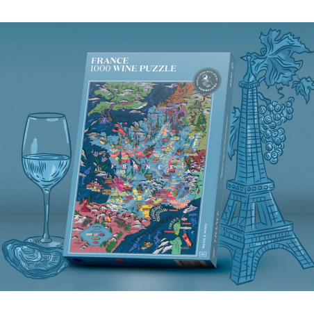 Wine puzzle - France