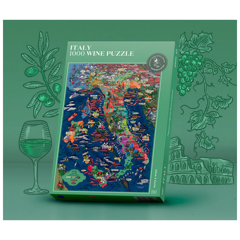 Wine Puzzle - Italy (1000 pieces) 48 x 68 cm