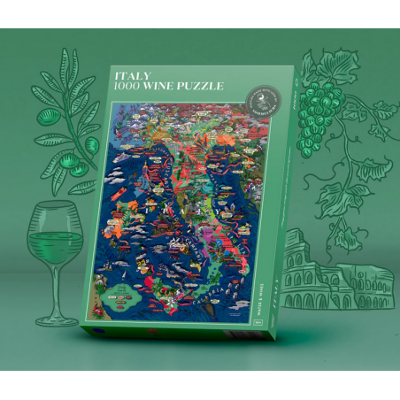 Wine Puzzle - Italy (1000 pieces) 48 x 68 cm