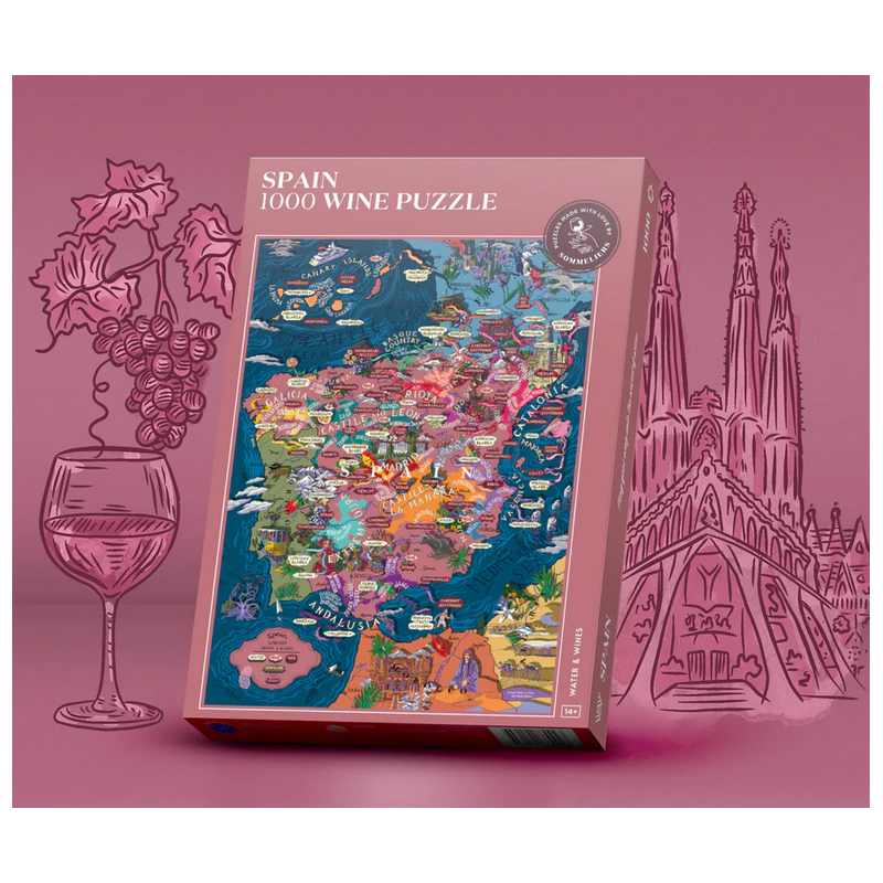 Puzzle sur le vin - Espagne