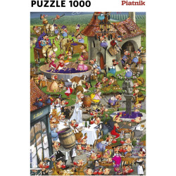 Puzzle 1000 Pieces François Ruyer - wine