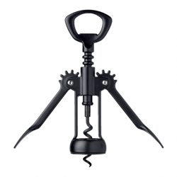 Double-lever corkscrew "Black Black"| l'atelier du vin