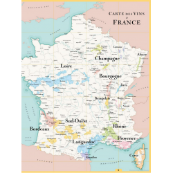La route des vins, s'il vous plaît : l'Atlas des vignobles de France | J. Gaubert-Turpin,  A. Grant Smith Bianchi, C. Garros