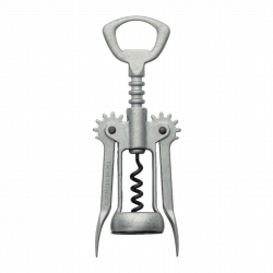 Corkscrew the ''De Gaulle'' with double lever and bottle opener | l'atelier du vin