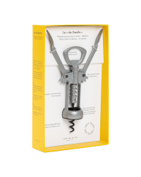 Corkscrew the ''De Gaulle'' with double lever and bottle opener | l'atelier du vin