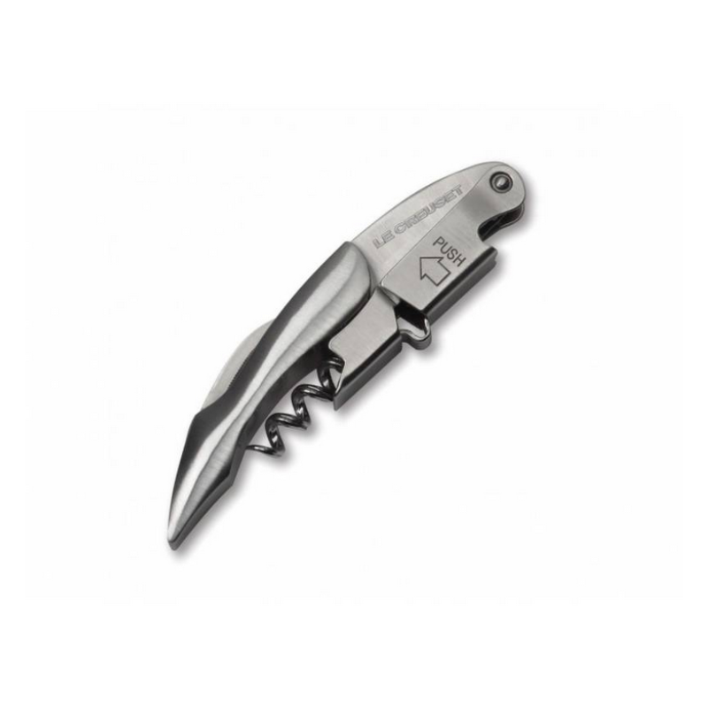 Corkscrew Double Lever Stainless Steel Sommelier Knife WT-110 | Le Creuset