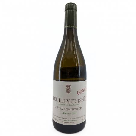 Pouilly-Fuissé Blanc "Les Birbettes" 2020 | Vin du Château des Rontets