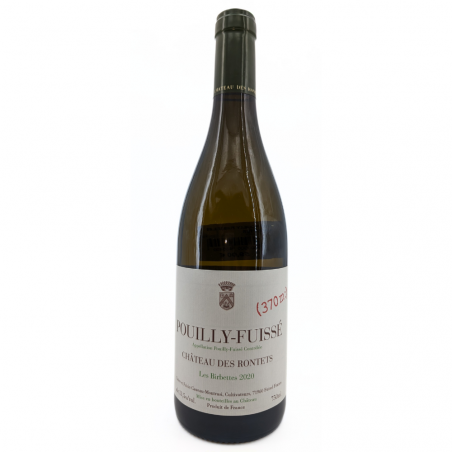 Pouilly-Fuissé Blanc "Les Birbettes" 2020 | Wine of the Château des Rontets