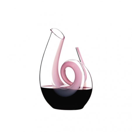 Decanter "Curly" fuchsia pink