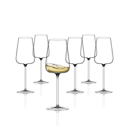 White wine glass "Starred" White | Italesse