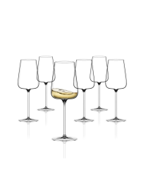 White wine glass "Starred" White | Italesse