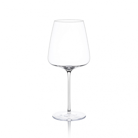 Red wine glass "Starred" Black | Italesse