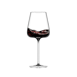 Red wine glass "Starred" Black | Italesse