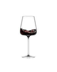 Red wine glass "Starred" Black | Italesse