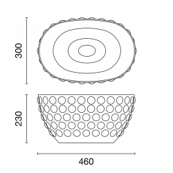 Washbasin "Bolle" | Italesse