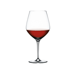Burgundy red wine glass...