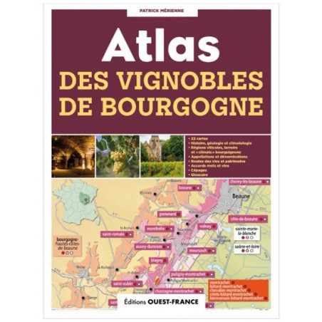 Atlas of the Burgundy Vineyards (French Edition) by Patrick Mérienne