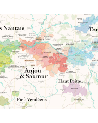 Wine list 50x70 cm "Loire Valley" | The Wine List please