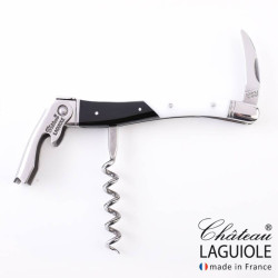 Corkscrew Château Laguiole Black & White Plexi | Château-Laguiole