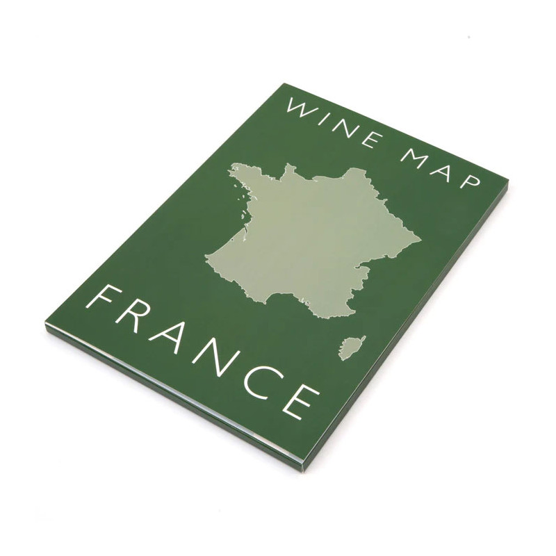 Carte pliée "Vins de France" | Steve De Long