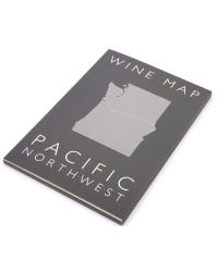 Carte pliée des vins d'Amérique du Nord | Steve De Long