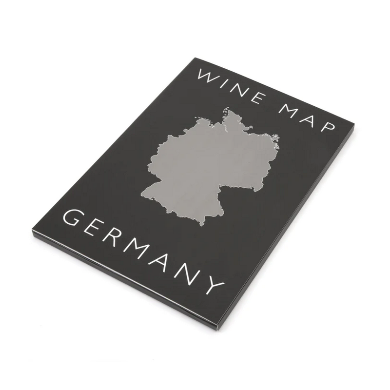 Carte pliée des vins d'Allemagne| Steve De Long