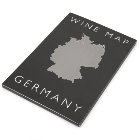 Carte pliée des vins d'Allemagne| Steve De Long