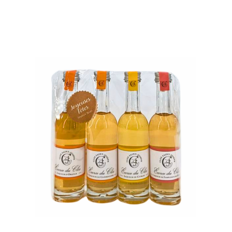 Set of 4 Citrus Liqueurs from Clos Saint Joseph |Clos Saint Joseph