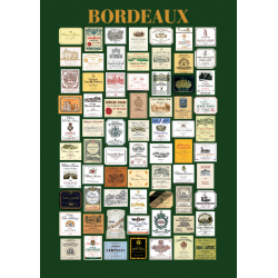 Poster 60x80 cm "Bordeaux...