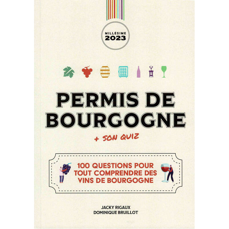 Le Permis de Bourgogne ® + son quiz - Millésime 2023