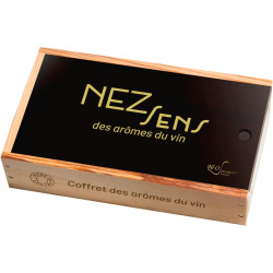 Nose Sense of Wine Aromas (bilingual French/English edition) - Box of 12 wine aromas - Info Saveurs