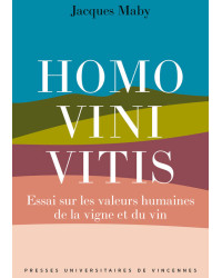 "Homo vini vitis, Essai sur les valeurs humaines de la vigne et du vin" by Jaques Maby | PU de Vincennes

This text seems to ref