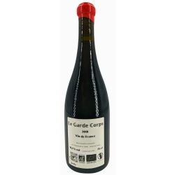 Wine of France Trousseau Rouge "Le Garde Corps" 2018 | Wine of the Domaine Tony Bornard