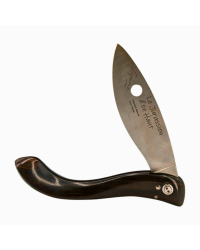 Folding pocket knife Le "Jurassien d'en Haut", ebony handle