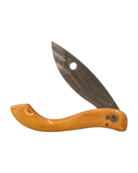Folding pocket knife Le "Jurassien d'en Haut", boxwood handle