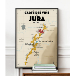 Wine list 30x40 cm "Jura" |...