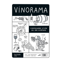 Vinorama : Comprendre le vin en 200 schémas | DARRIEUSSECQ, FANNY LOUE, ANAIS