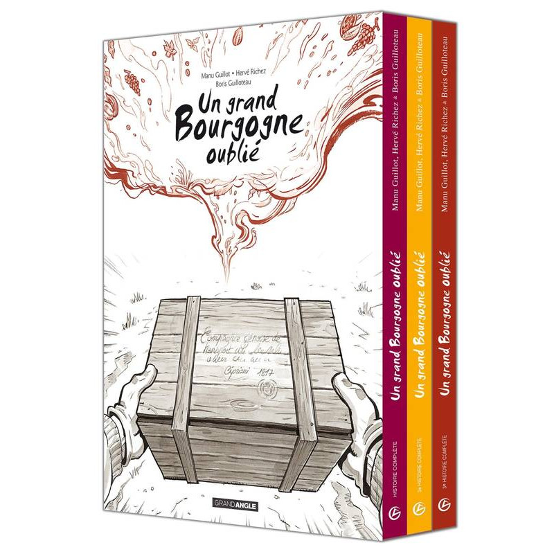 A great Burgundy forgotten - Box set vol. 1, 2 and 3 | Emmanuel Guillot, Hervé Richez